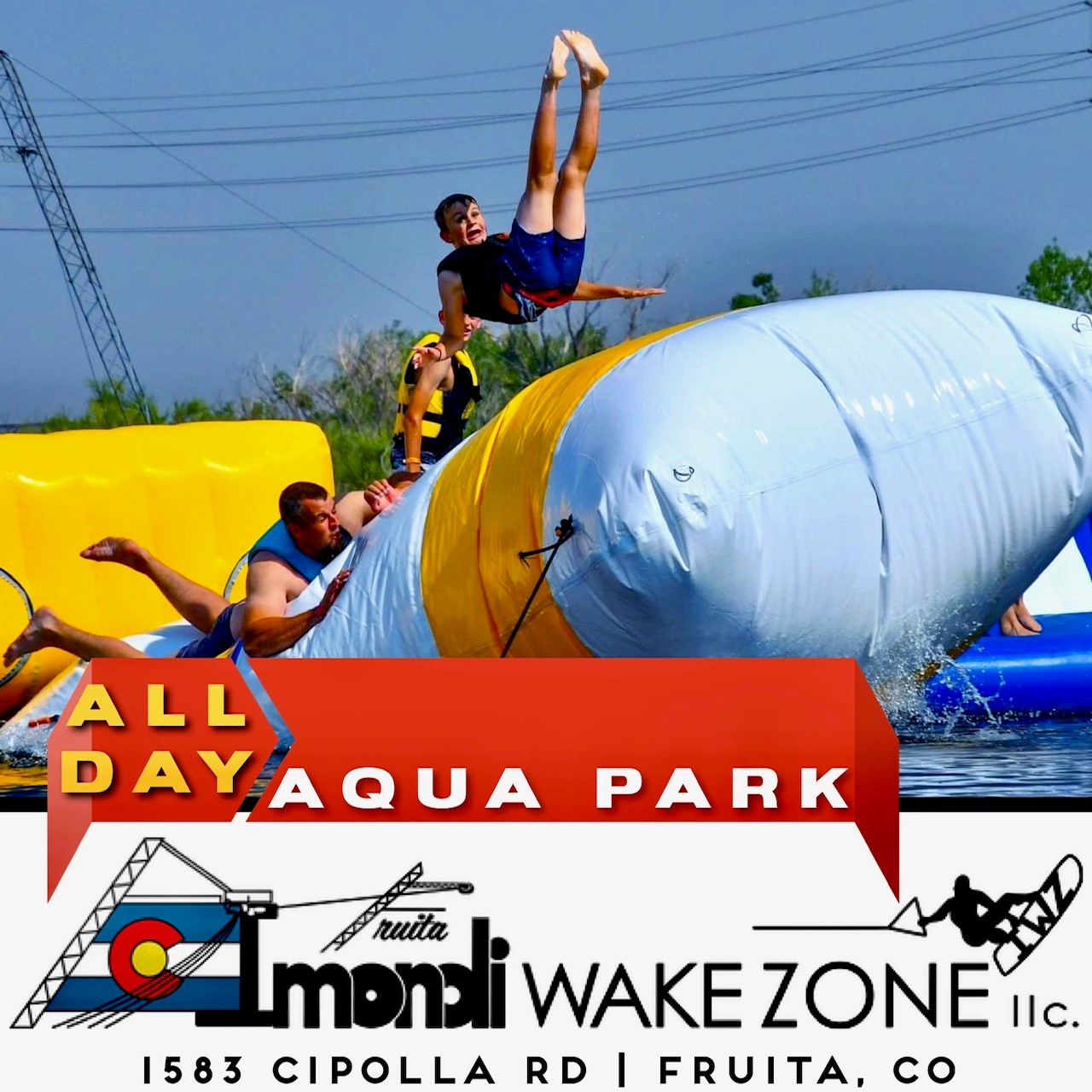 All Day Aqua Park Pass Imondi Wake Zone Online Productdetails